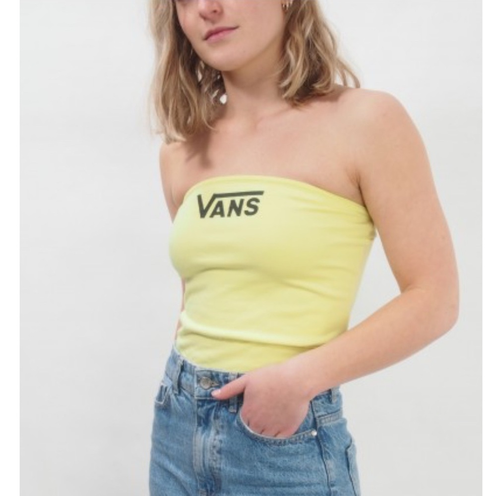 Vans Yellow Tube Top